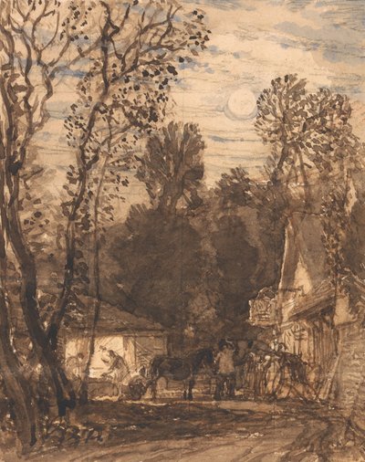 De Wegsmidse door Samuel Palmer